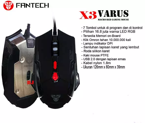 Fantech VARUS X3 7D Gaming Mouse
