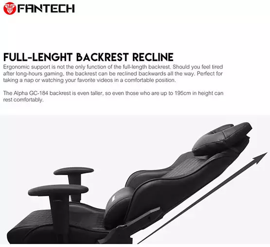 Fantech GC184 Ergonomic Gaming Chair-2