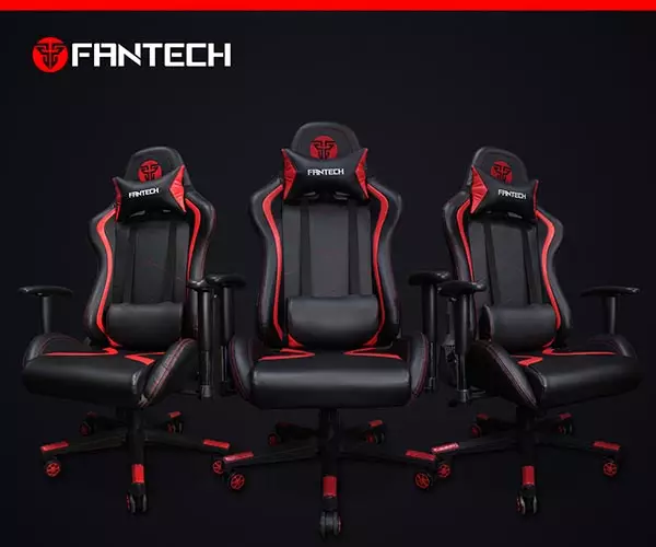 Fantech Alpha GC-181 Ergonomic Gaming Chair(Red)-gallery-1