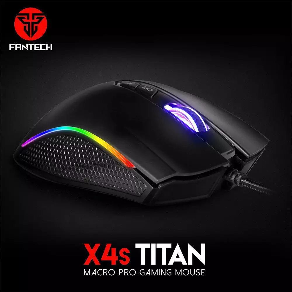 Fantech X4s TITAN 7 Button Gaming Mouse - 1