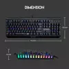 Fantech MK884RGB Optiluxs Full Size RGB Optical Switch Keyboard-7