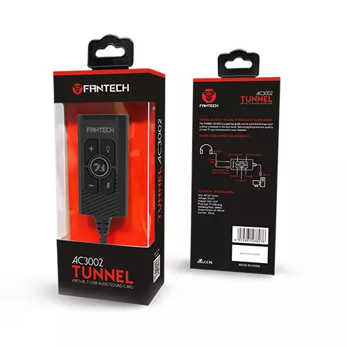 Fantech TUNNEL AC3002 VIRTUAL 7.1 USB AUDIO SOUND CARD-gallery-5