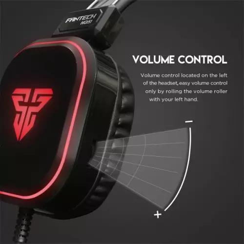 FANTECH LEGION HQ51 RGB Gaming Headset - 1