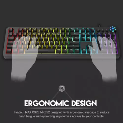 Fantech MK852 MAX CORE RGB Mechanical Gaming Keyboard - 2