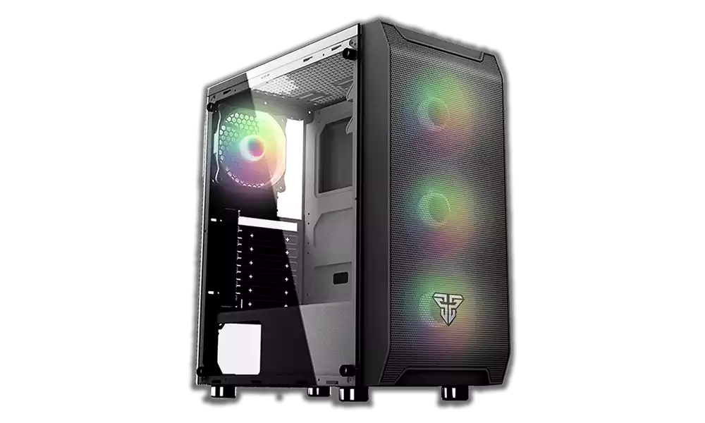 FANTECH AERO CG80 MID TOWER BLACK ATX GAMING CASING