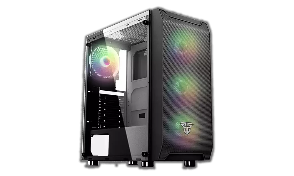 FANTECH AERO CG80 MID TOWER BLACK ATX GAMING CASING