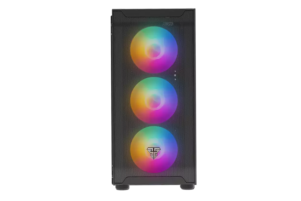 FANTECH AERO CG80 MID TOWER BLACK ATX GAMING CASING-gallery-1