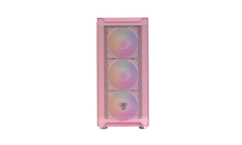 FANTECH AERO CG80 MID TOWER PINK ATX GAMING CASING - 1