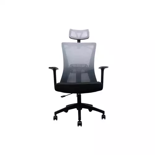 FANTECH OC-A258 BREATHABLE OFFICE CHAIR ( GREY)