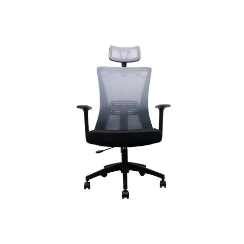 FANTECH OC-A258 BREATHABLE OFFICE CHAIR ( GREY)