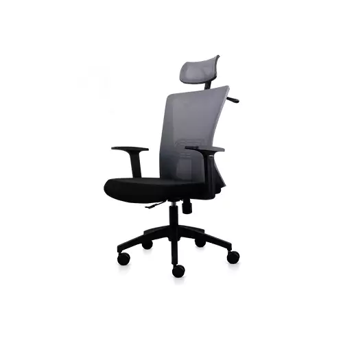 FANTECH OC-A258 BREATHABLE OFFICE CHAIR ( GREY)-gallery-1