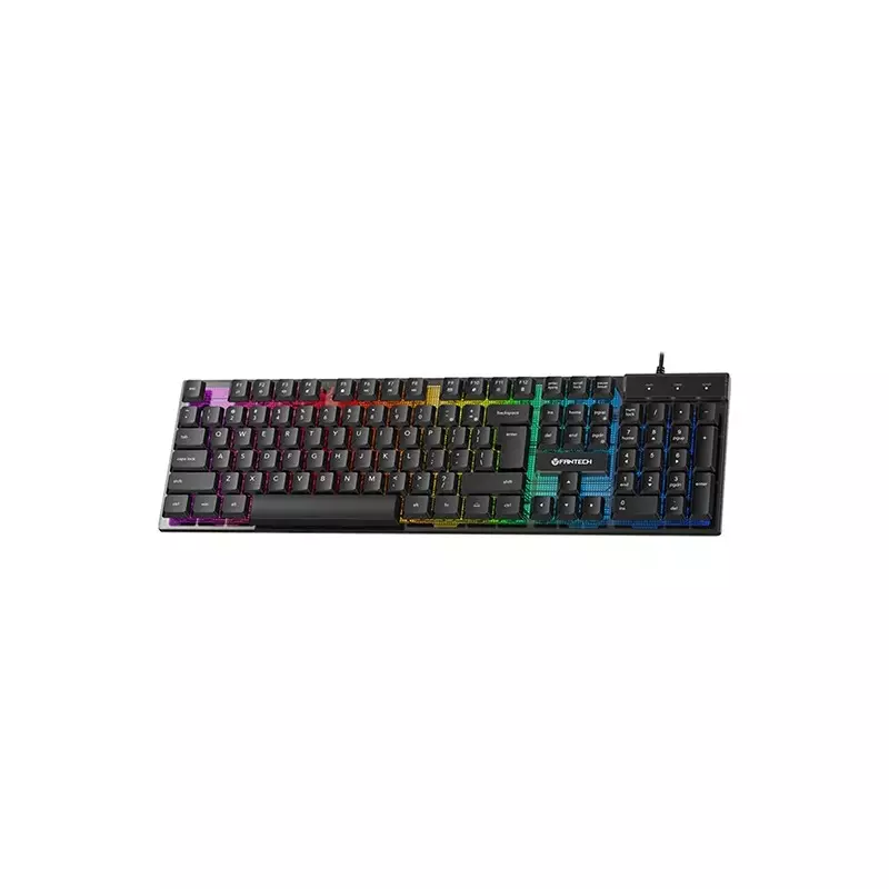 Fantech P51S Power Bundle Wired Gaming Keyboard, Mouse, Mouse Pad, Headphone & Headset Stand Combo-1