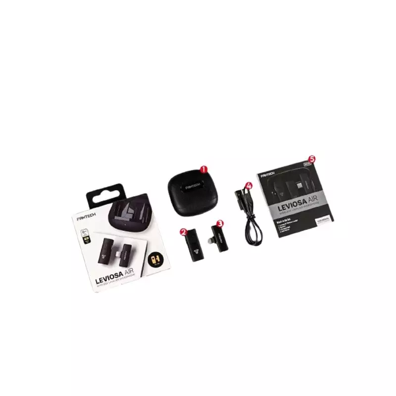 Fantech LEVIOSA AIR WMV11L Lightning Wireless Microphone-3
