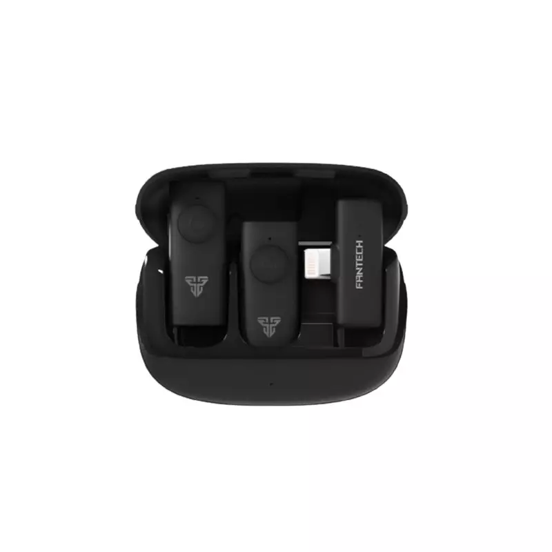 Fantech LEVIOSA AIR WMV21L Lightning Dual Mic Type C Wireless Microphone-1