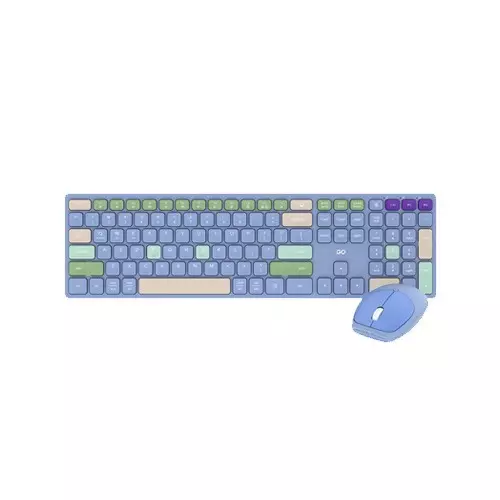 Fantech Go Pop WK895 Wireless Keyboard & Mouse Combo (Blue)