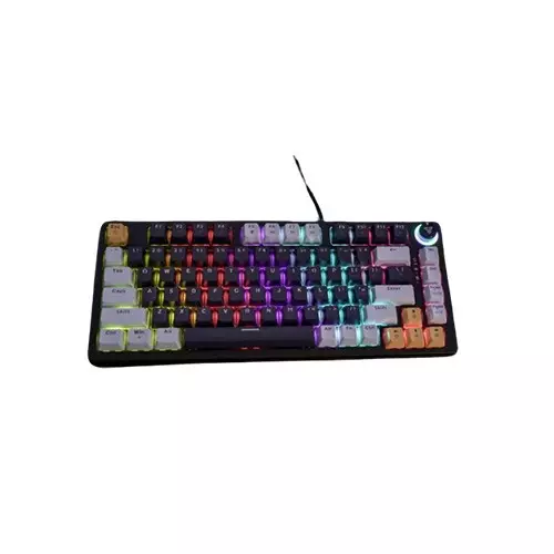 Fantech ATOM 81 MK875V2 RGB Wired Mechanical Gaming Keyboard (Navy Blue)-gallery-1