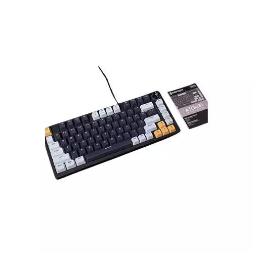 Fantech ATOM 81 MK875V2 RGB Wired Mechanical Gaming Keyboard (Navy Blue)-gallery-3