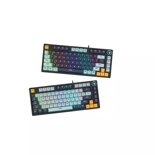 Fantech ATOM 81 MK875V2 RGB Wired Mechanical Gaming Keyboard (Navy Blue)-gallery-5