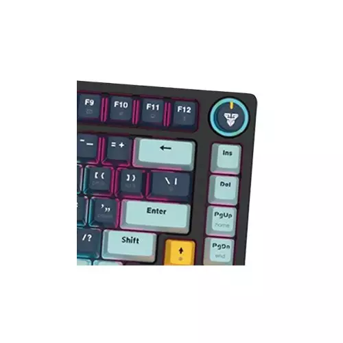 Fantech ATOM 81 MK875V2 RGB Wired Mechanical Gaming Keyboard (Navy Blue)-gallery-6
