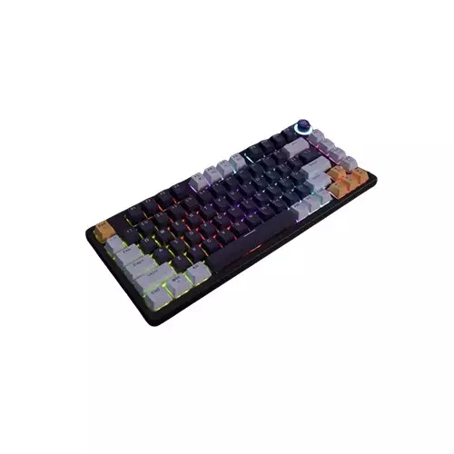 Fantech ATOM 81 MK875V2 RGB Wired Mechanical Gaming Keyboard (Navy Blue) /sky blue-gallery-2