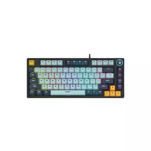 Fantech ATOM 81 MK875V2 RGB Wired Mechanical Gaming Keyboard (Sky Blue)-gallery-2