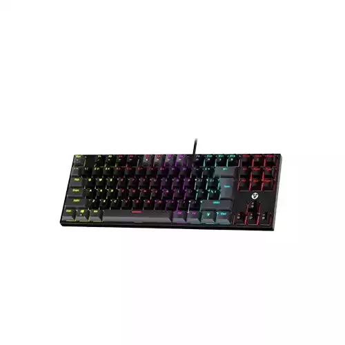 Fantech Atom87 MK876V2 RGB wired Mechanical Keyboard (Black)