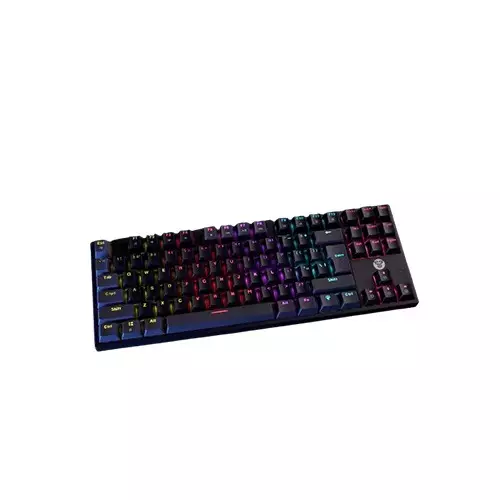 Fantech Atom87 MK876V2 RGB RED/BLUE switch Mechanical Keyboard (Black) - 1