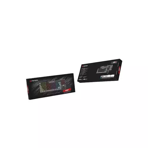 Fantech Atom87 MK876V2 RGB RED/BLUE switch Mechanical Keyboard (Black) - 2