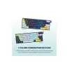 Fantech Atom63 MK874V2 Mechanical Wired Gaming Keyboard (Sky Blue) /navy-4