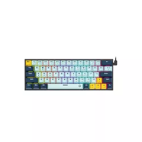 Fantech Atom63 MK874 V2 MIZU RGB Mechanical Gaming Keyboard (Sky Blue)