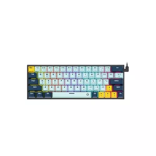 Fantech Atom63 MK874 V2 MIZU RGB Mechanical Gaming Keyboard (Sky Blue)