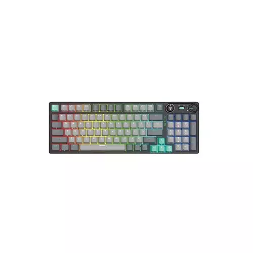 Fantech Atom PRO96 MK914 (Blue/Red Switch) Mechanical Gaming Keyboard - Mercury