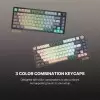 Fantech ATOM PRO83 MK913 Blue Switch/ Red Switch RGB Gaming Mechanical Keyboard (Mercury Grey)-2