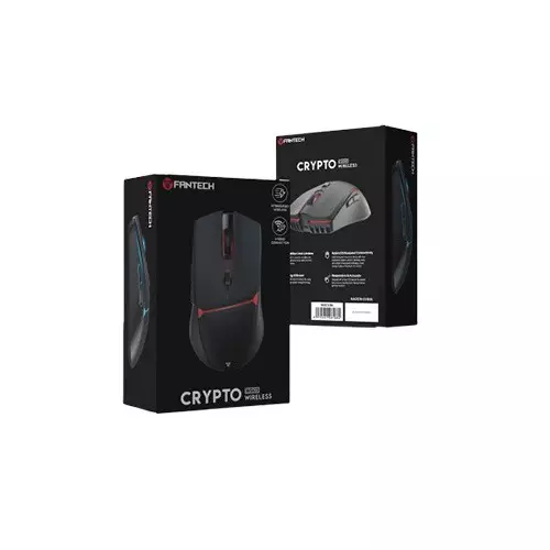 Fantech Crypto WGC3 10000 DPI Wireless Gaming Mouse (Black) - 5