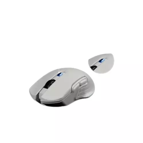 Fantech WG12RS RAIGOR III 2000dpi Macro Button Wireless Gaming Mouse (White) - 1