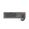 Fantech WK895 Wireless Office Keyboard & Mouse Combo (Gray)-1