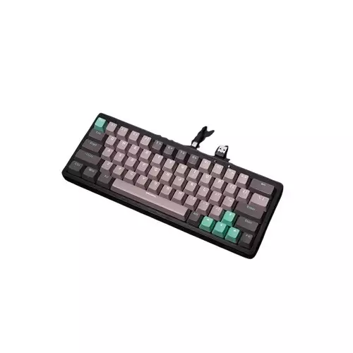Fantech MK912 Atom PRO63 Mechanical Red Switch Gaming Keyboard (Edition Mercury)-1