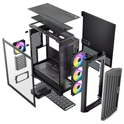 Antec Performance 1 FT ARGB Full Tower E-ATX Gaming Casing - 2