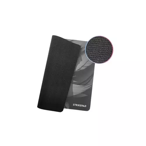 Fantech Strikepad MST491 Herringbone Rubber Base Gaming Black Mousepad - 4
