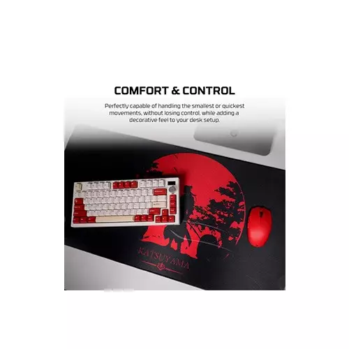 Fantech ATO MP905 Katsuyama Black Deskmat Mouse Pad - 3