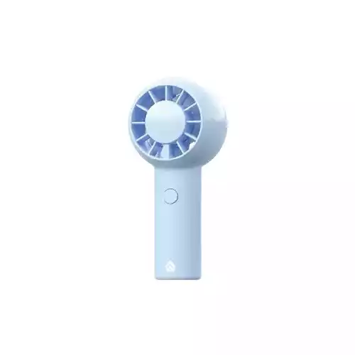 Fantech PAC1 Portable Handheld Charger Fan Blue