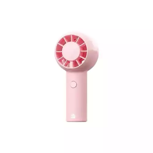 Fantech PAC1 Portable Handheld Charger Fan Pink