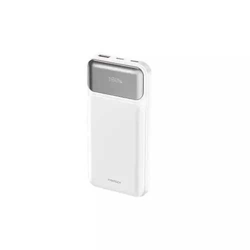 Fantech T2 10000mAh Mini 22.5W Fast Charging Power Bank White