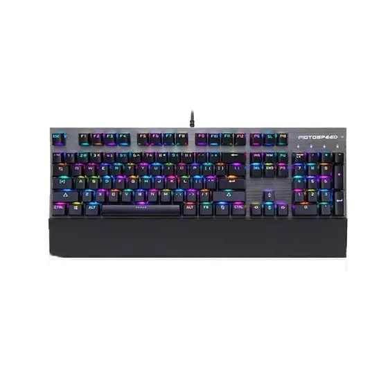 Motospeed CK108 Switches Backlit Satisfy RGB Mechanical Gaming Keyboard