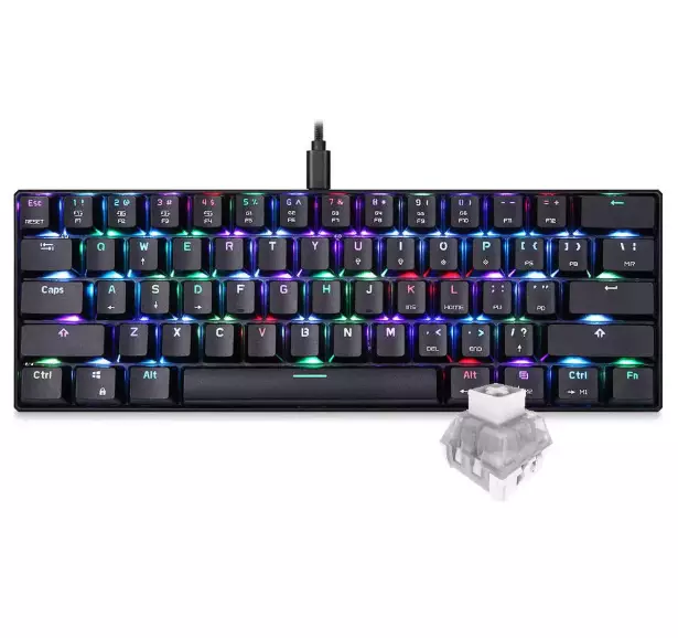Motospeed CK61 RGB mechanical game keyboard-gallery-1