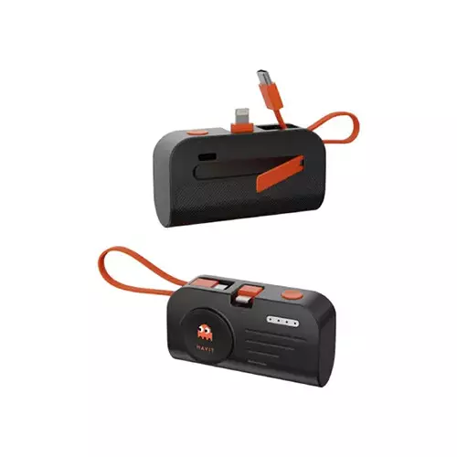 Havit STK011 Power Bank Mini Fan USB Charger & Data Cable 4 in 1 Combo