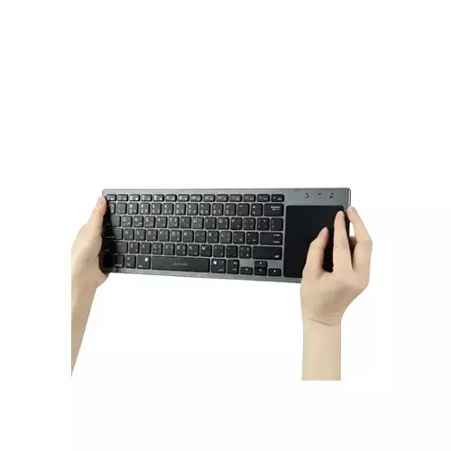 Havit KB234WB 78 Keys Wireless Dual-Mode Keyboard With Touch Pad-gallery-3