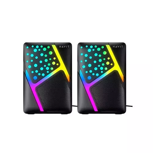 Havit SK763 USB RGB Lights Sports Speaker (Black)-gallery-1