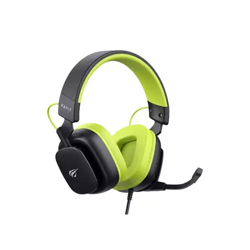 Havit H2048U Wired USB 7.1 Gamenote Gaming Headphone (Black & Green)