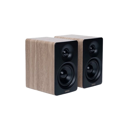 Edifier M60 2:0 Bluetooth White Compact Desktop Speaker (Classic OAK) - 2